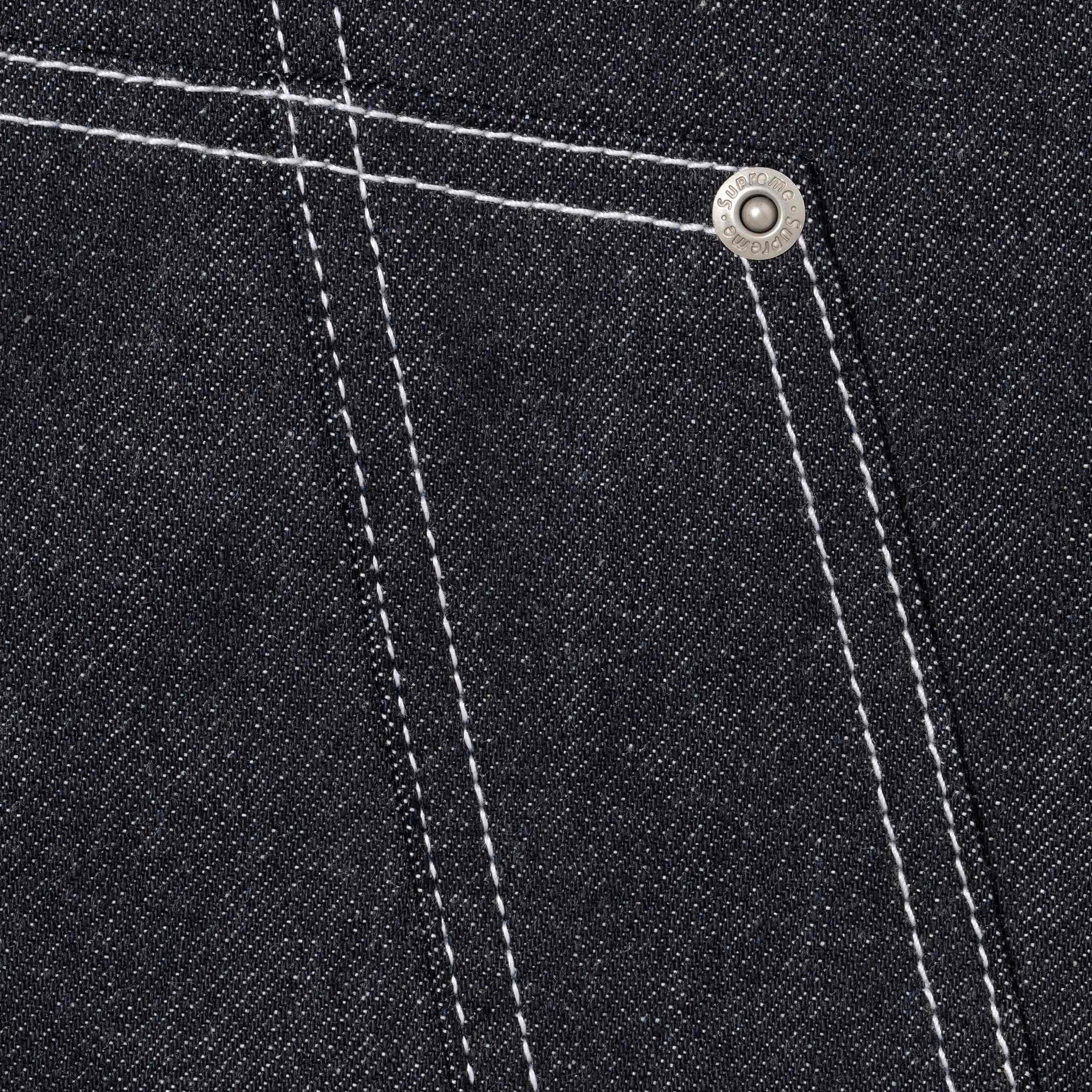 Contrast Stitch Double Knee Painter Jean view 2
